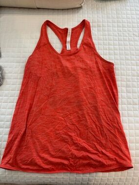 lululemon athletica Red Racerback Tank